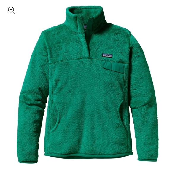 Patagonia Tops - Patagonia Women's Re-tool Kelly Impact Green Snap-T Fleece Pullover, Size Medium